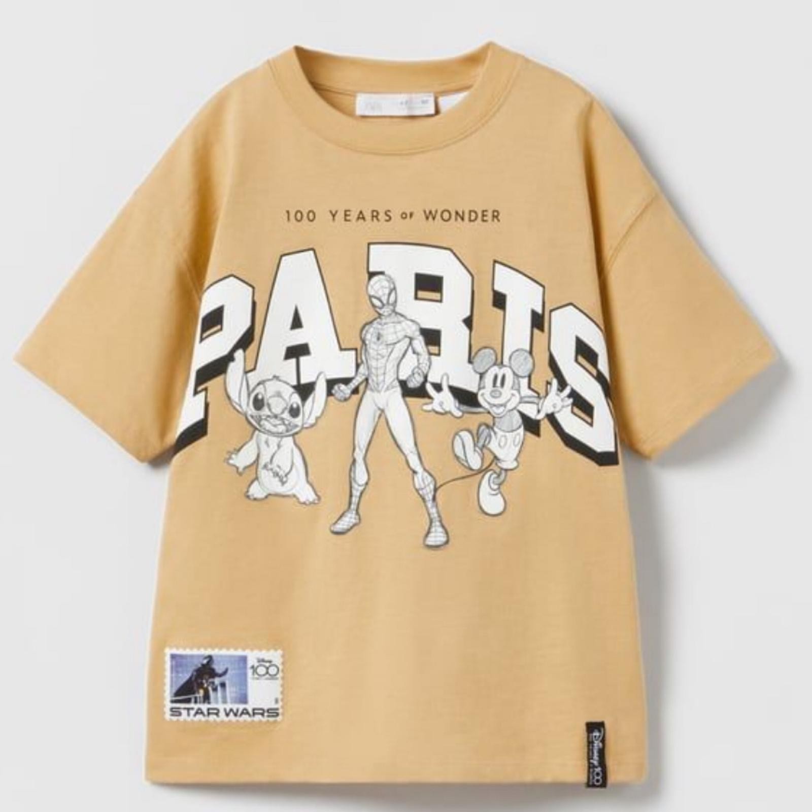 Disney Paris Baskılı Tshirt(5-14Y)