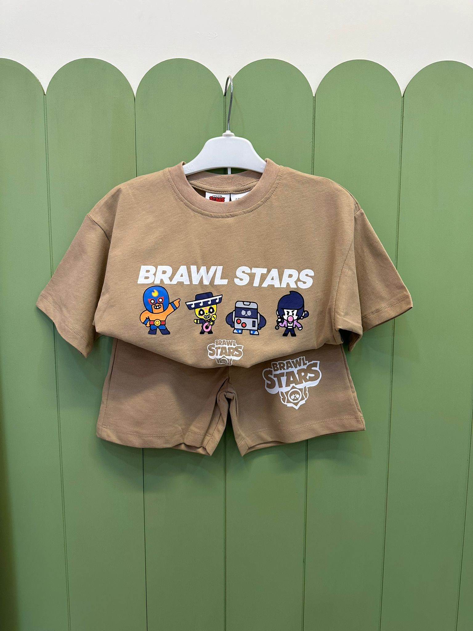 Brawl Stars Baskı Şortlu Takım 