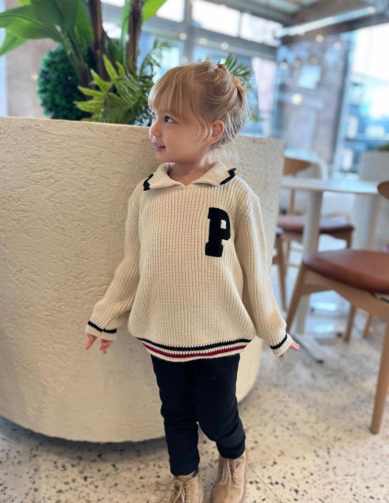 Triko Kazaklı Fitilli Taytlı Takım