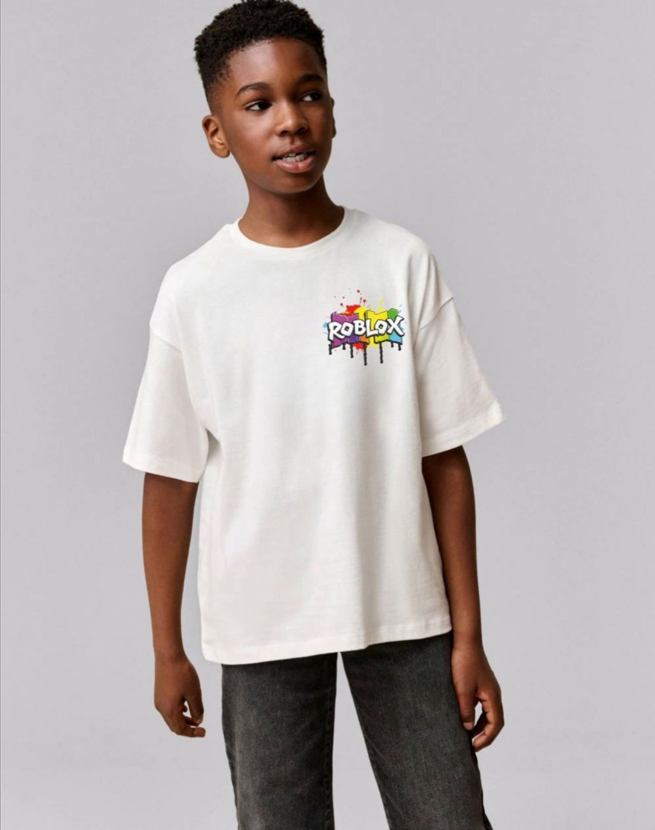 Roblox Baskı Basic Tshirt 