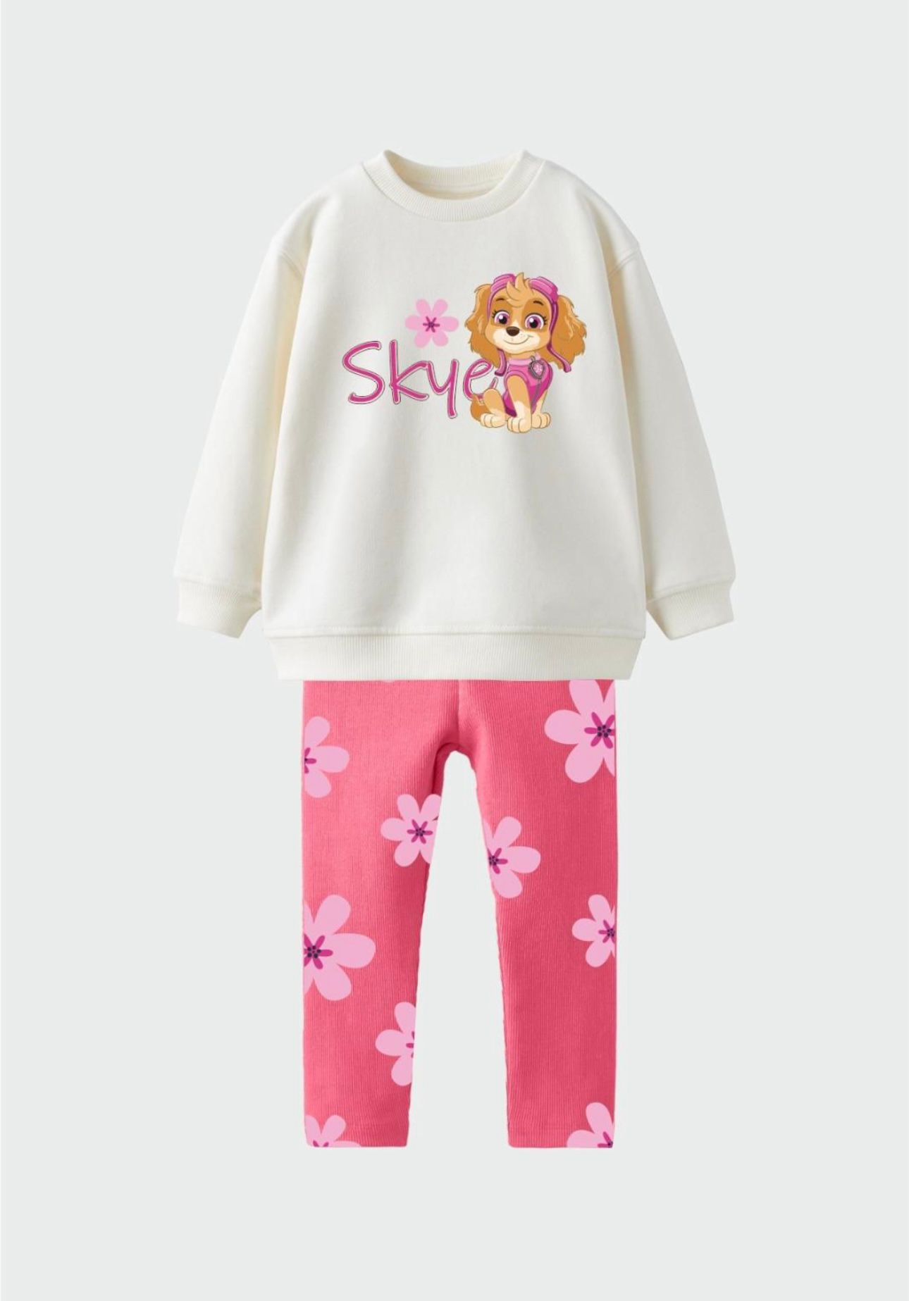 Skye Baskı Taytlı Takım 