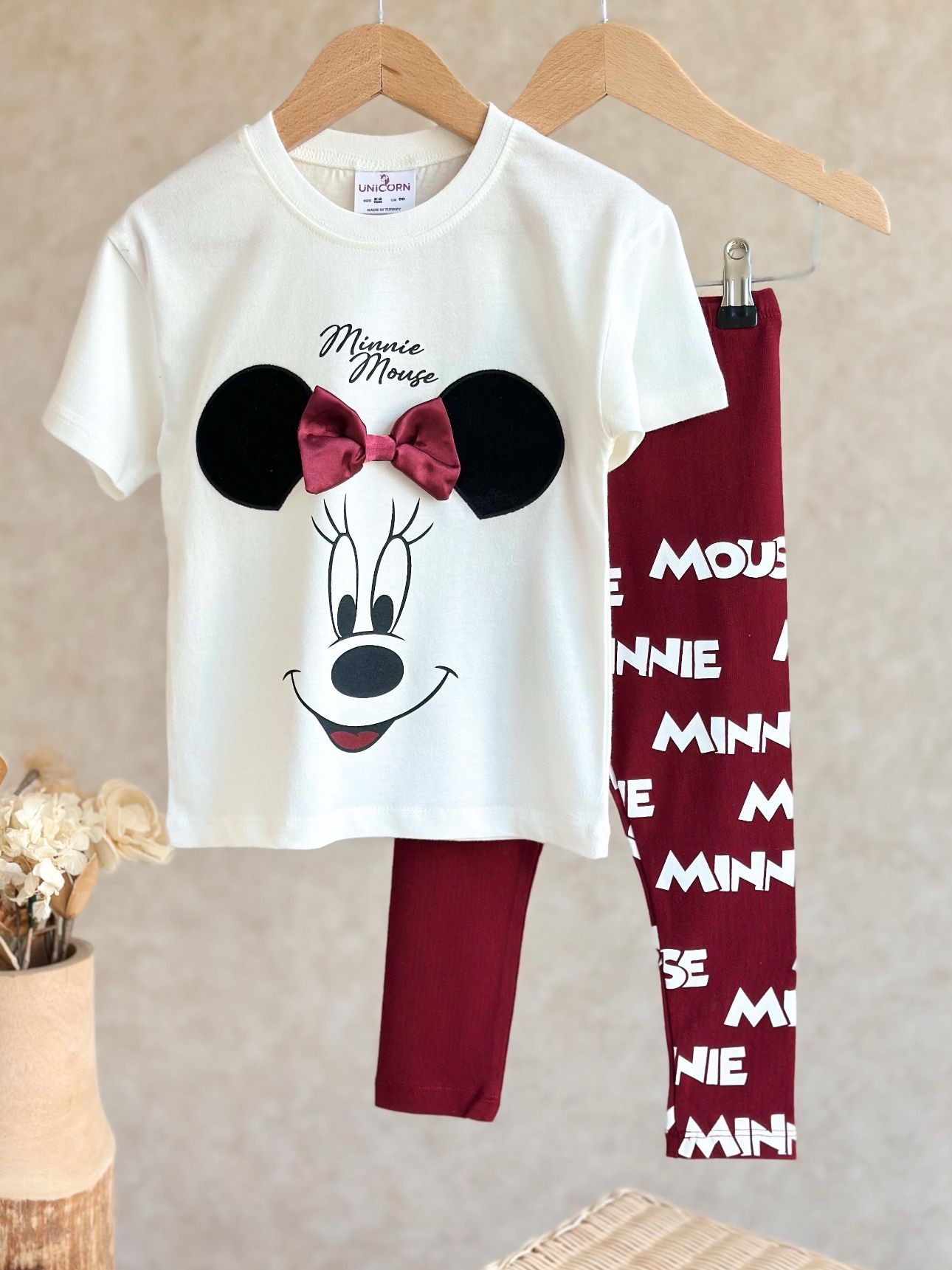 Kurdele Detay Minnie Taytlı Takım