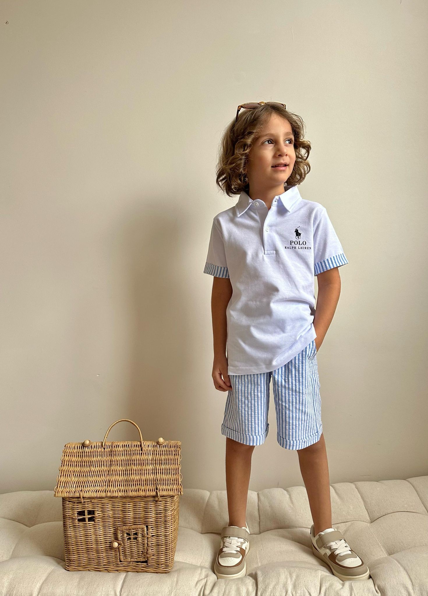 Polo Yaka T-Shirt Şort Takım 