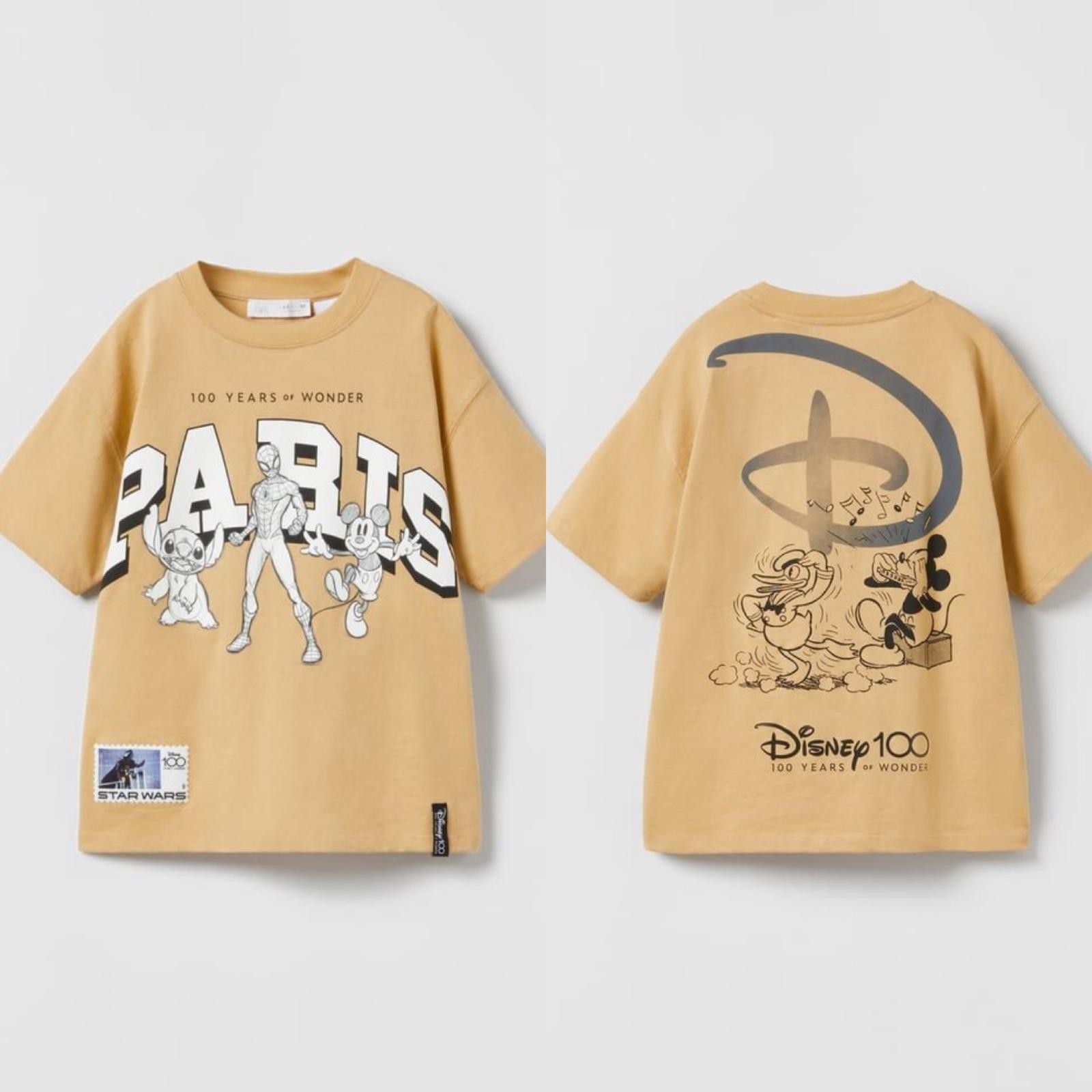 Disney Paris Baskılı Tshirt(5-14Y)