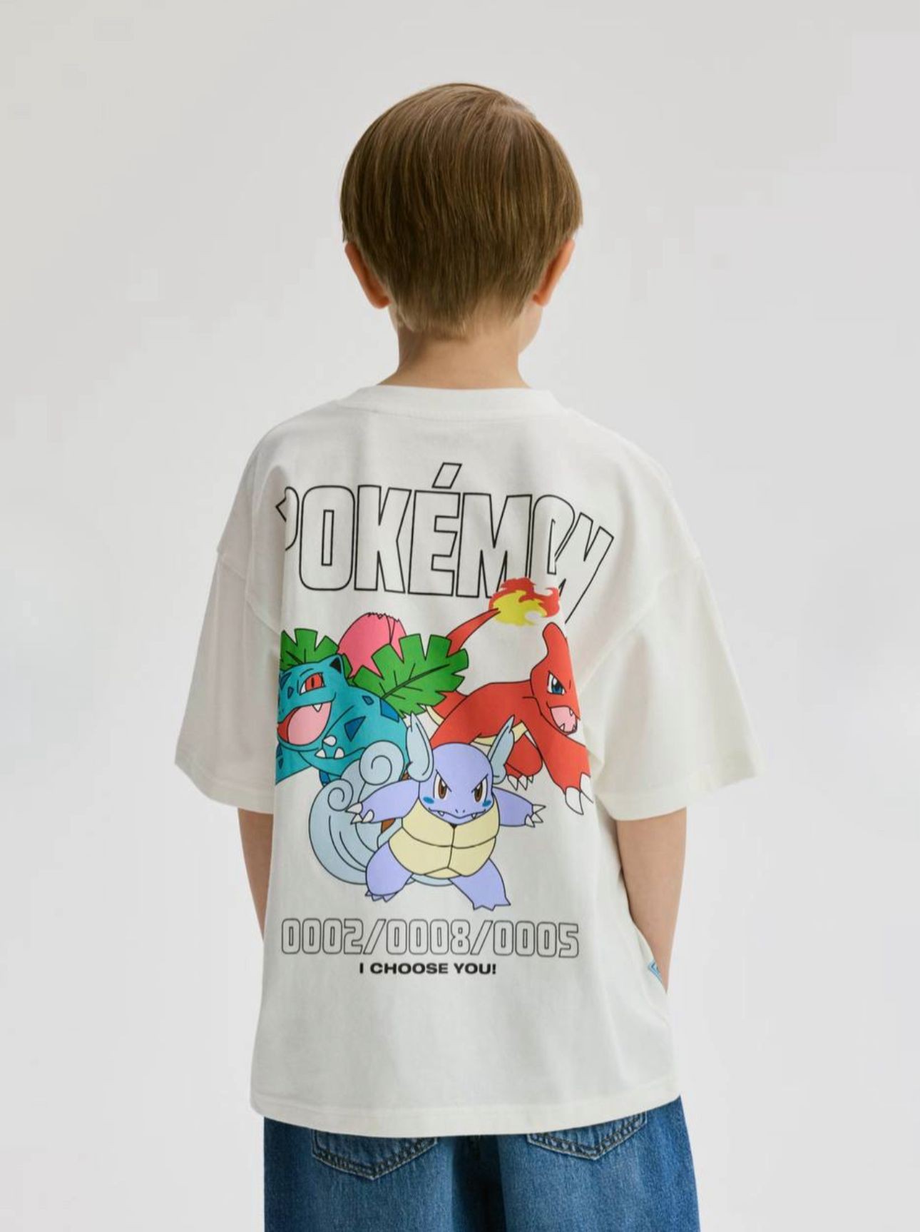 Pokemon Baskı Basic T-shirt 