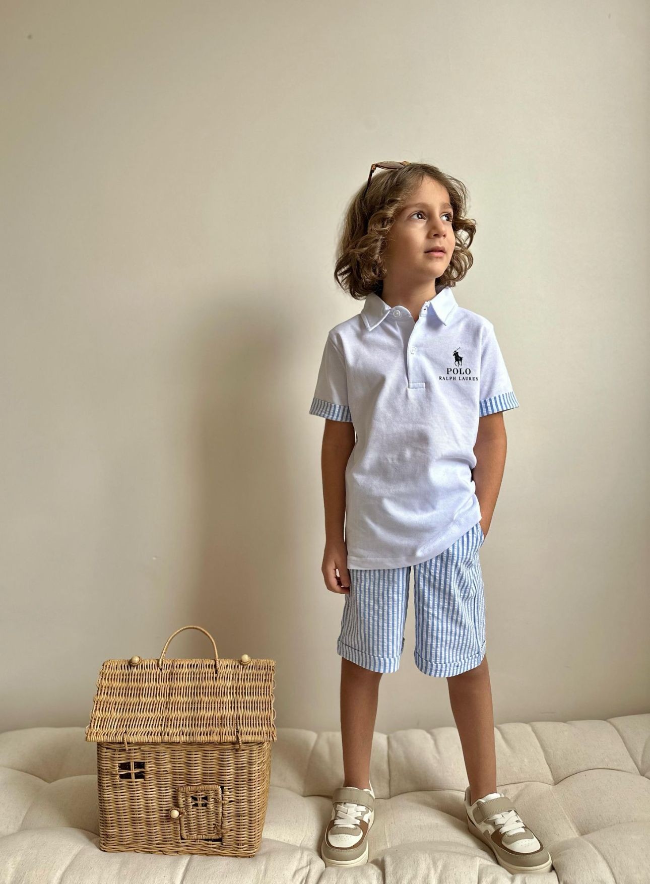 Polo Yaka T-Shirt Şort Takım 