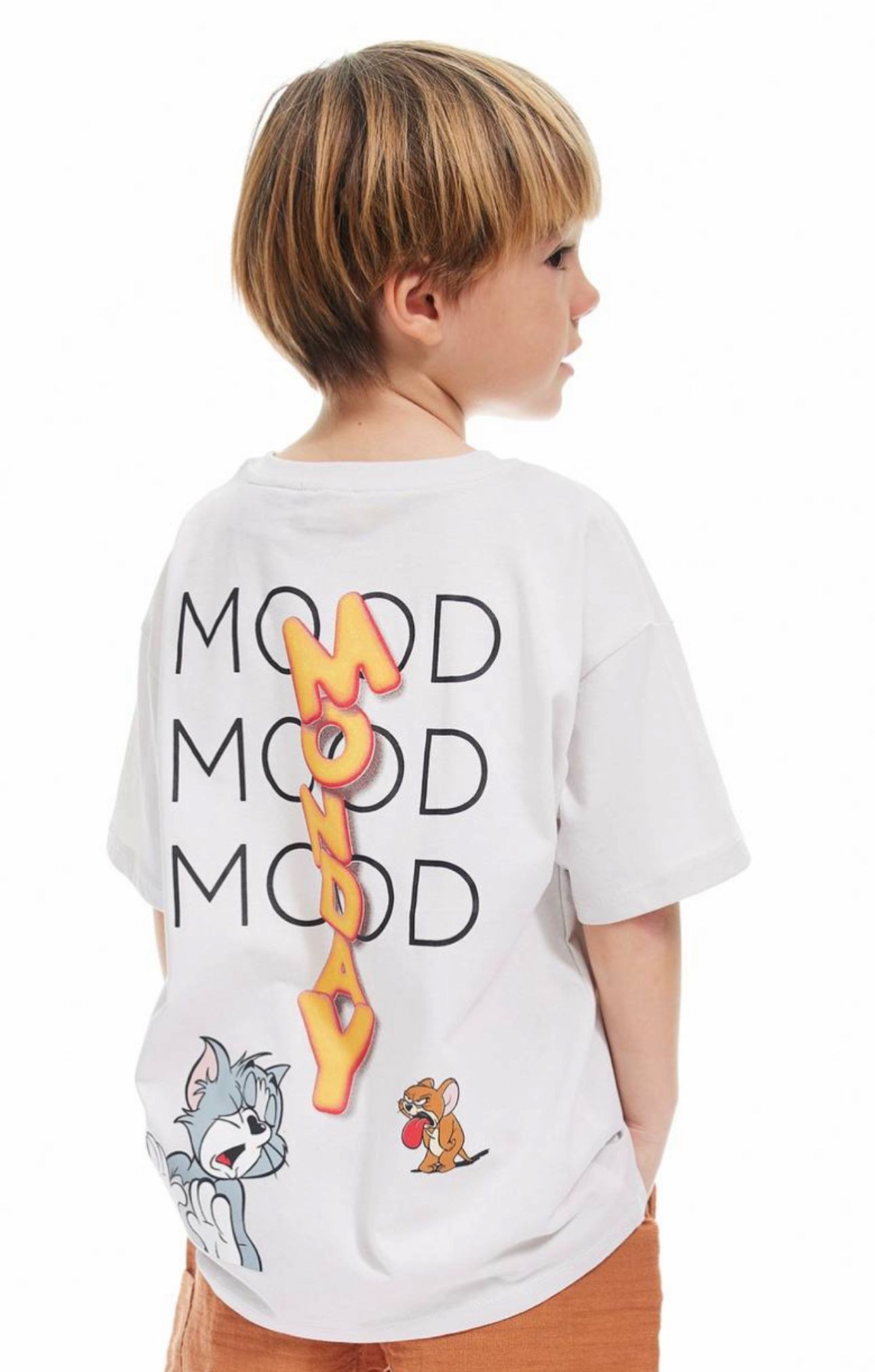 Mood Baskı Basic Tshirt 