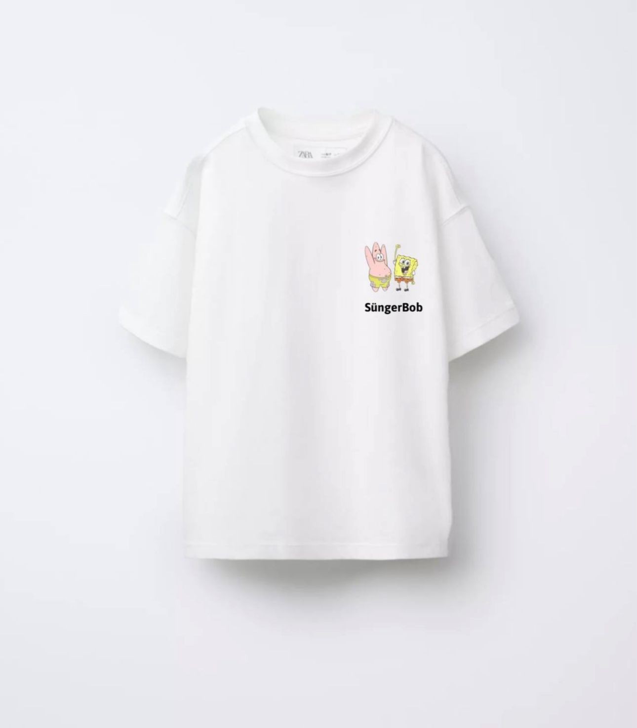 Sünger Bob Baskı Basic Tshirt 