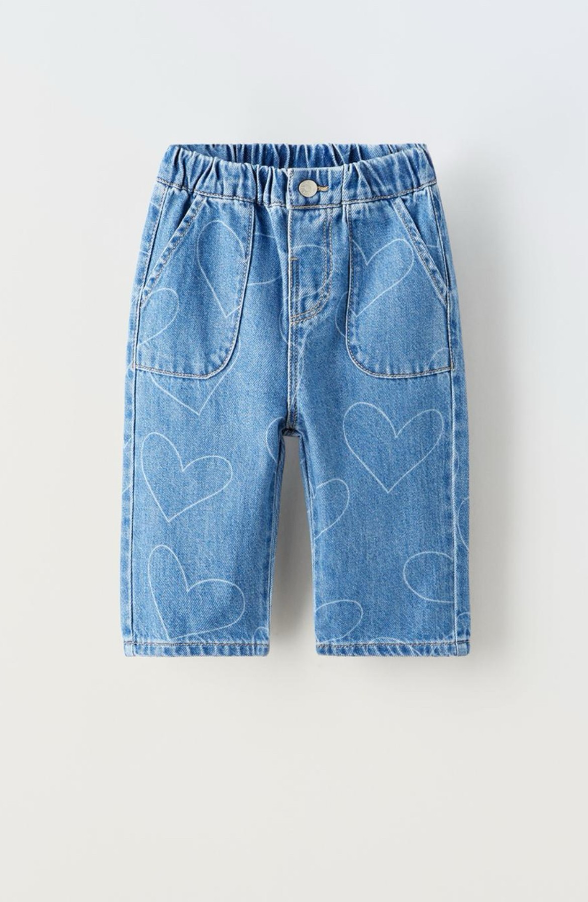 Kalpli Denim Pantolon 