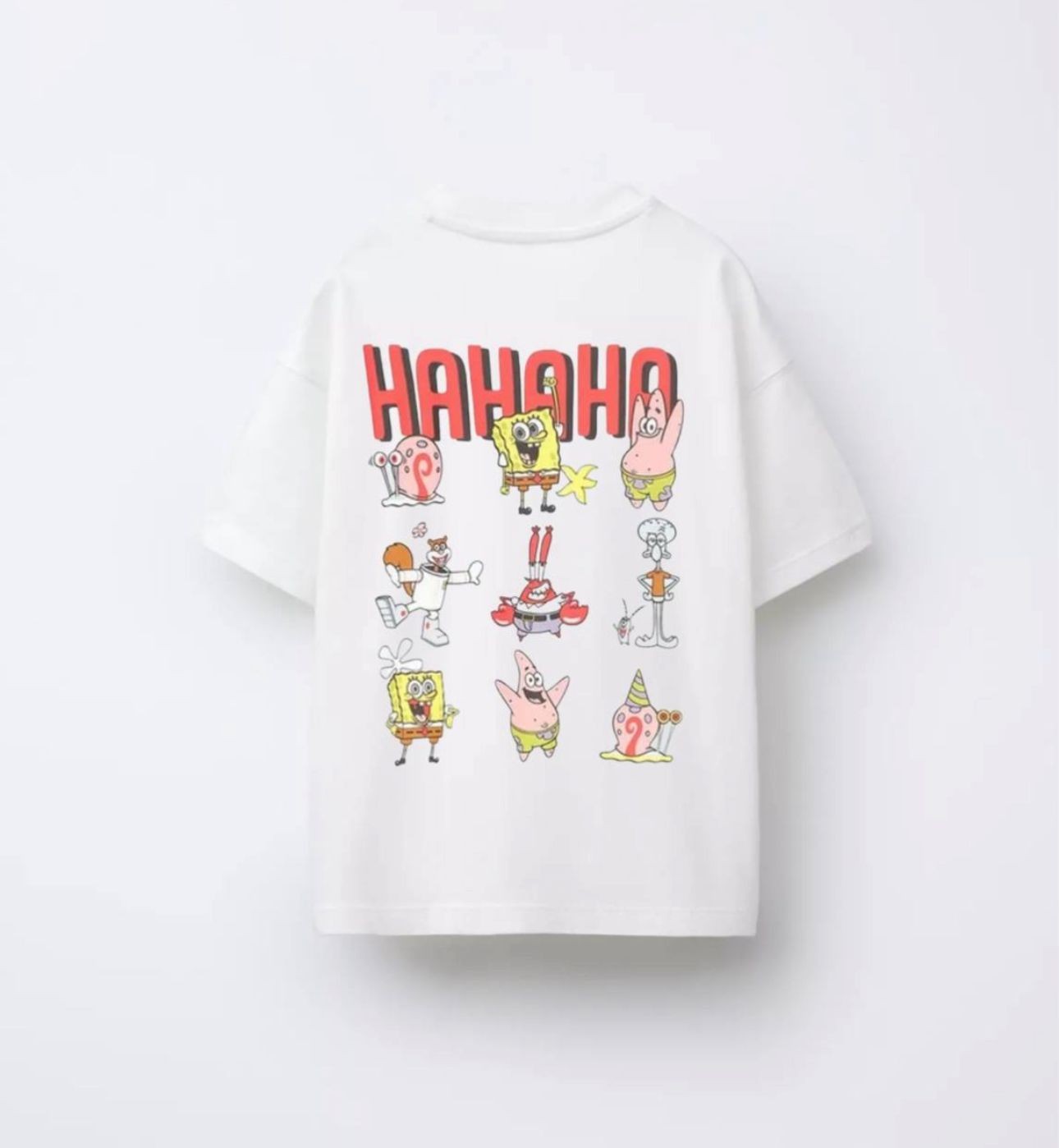 Sünger Bob Baskı Basic Tshirt 
