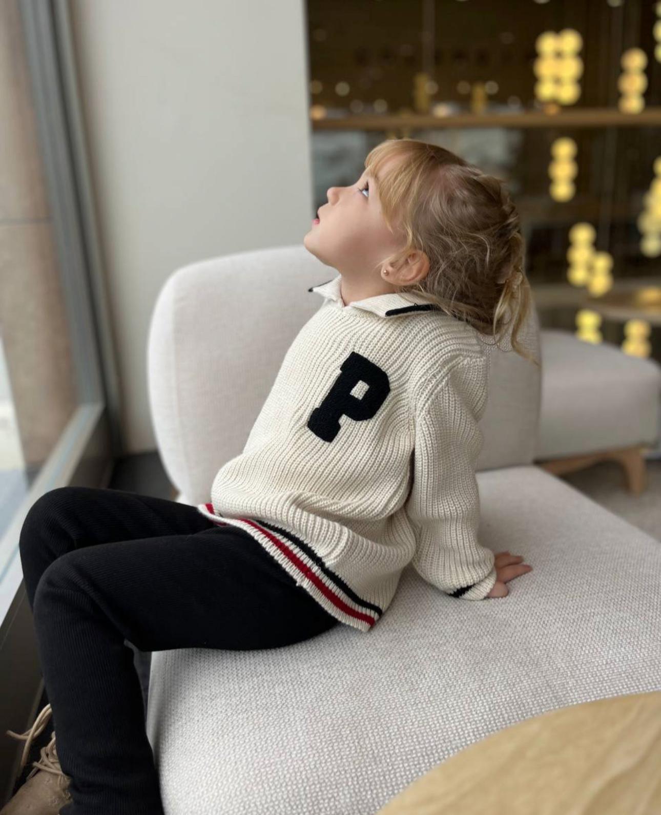 Triko Kazaklı Fitilli Taytlı Takım