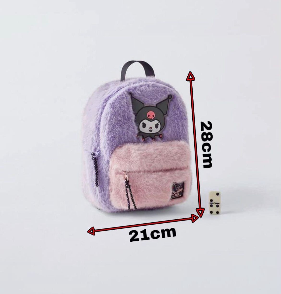 Kuromi Peluş Sırt Çantası 