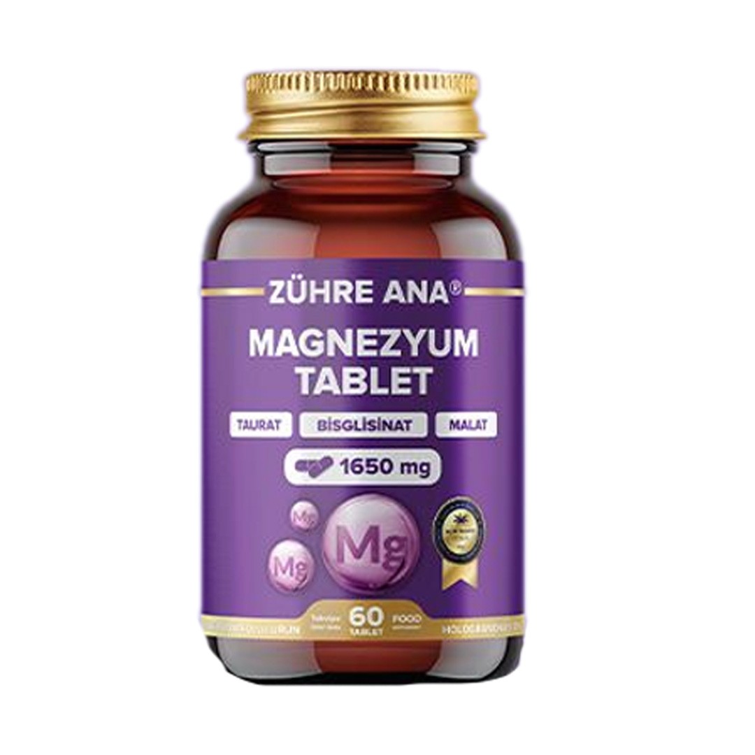 ZÜHRE ANA MAGNEZYUM 60 TABLET 1650 MG