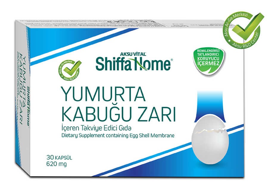 Yumurta Kabuğu Zarı 30 Kapsül 620 mg