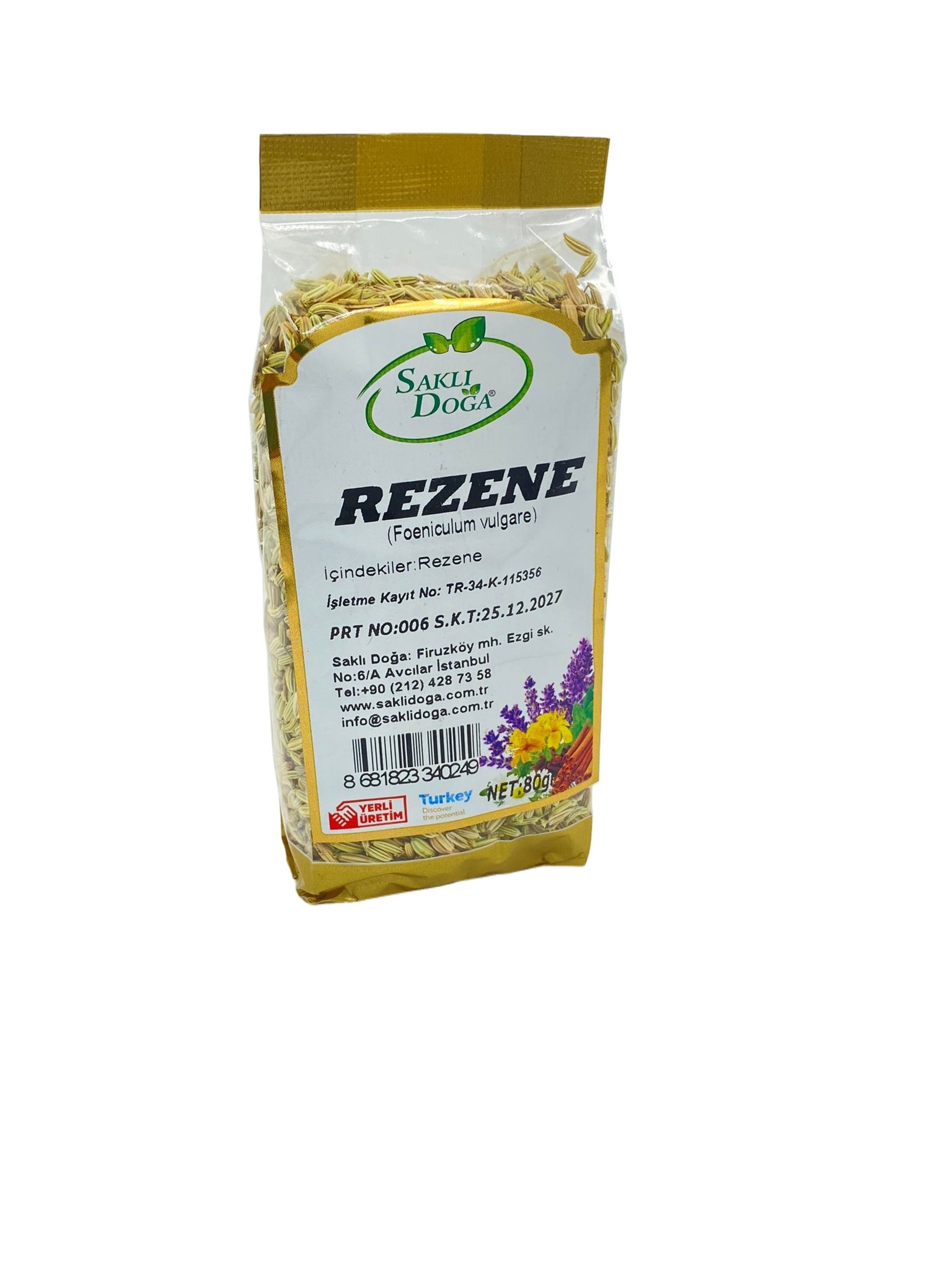 REZENE 80 GR PAKET