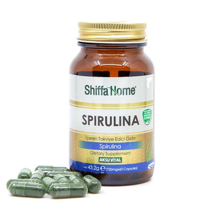 Spirulina 60 Kapsül 720 mg