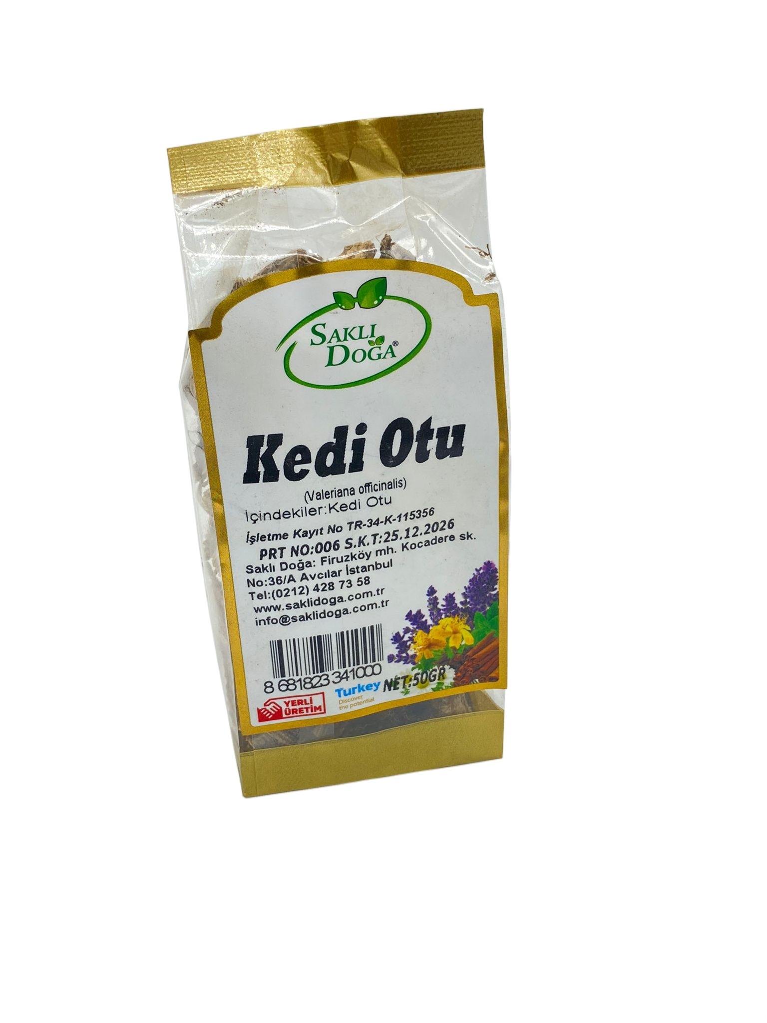 KEDİ OTU 50 GR PAKET 