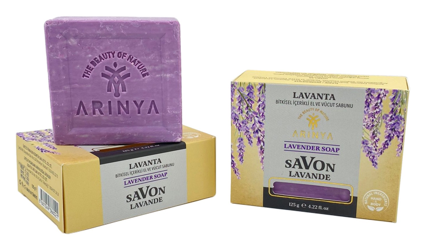 Lavanta Özlü Vücut ve Yüz Sabunu 125 gr