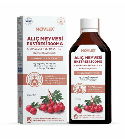 Alıç Ekstresi 250 ml Novlex