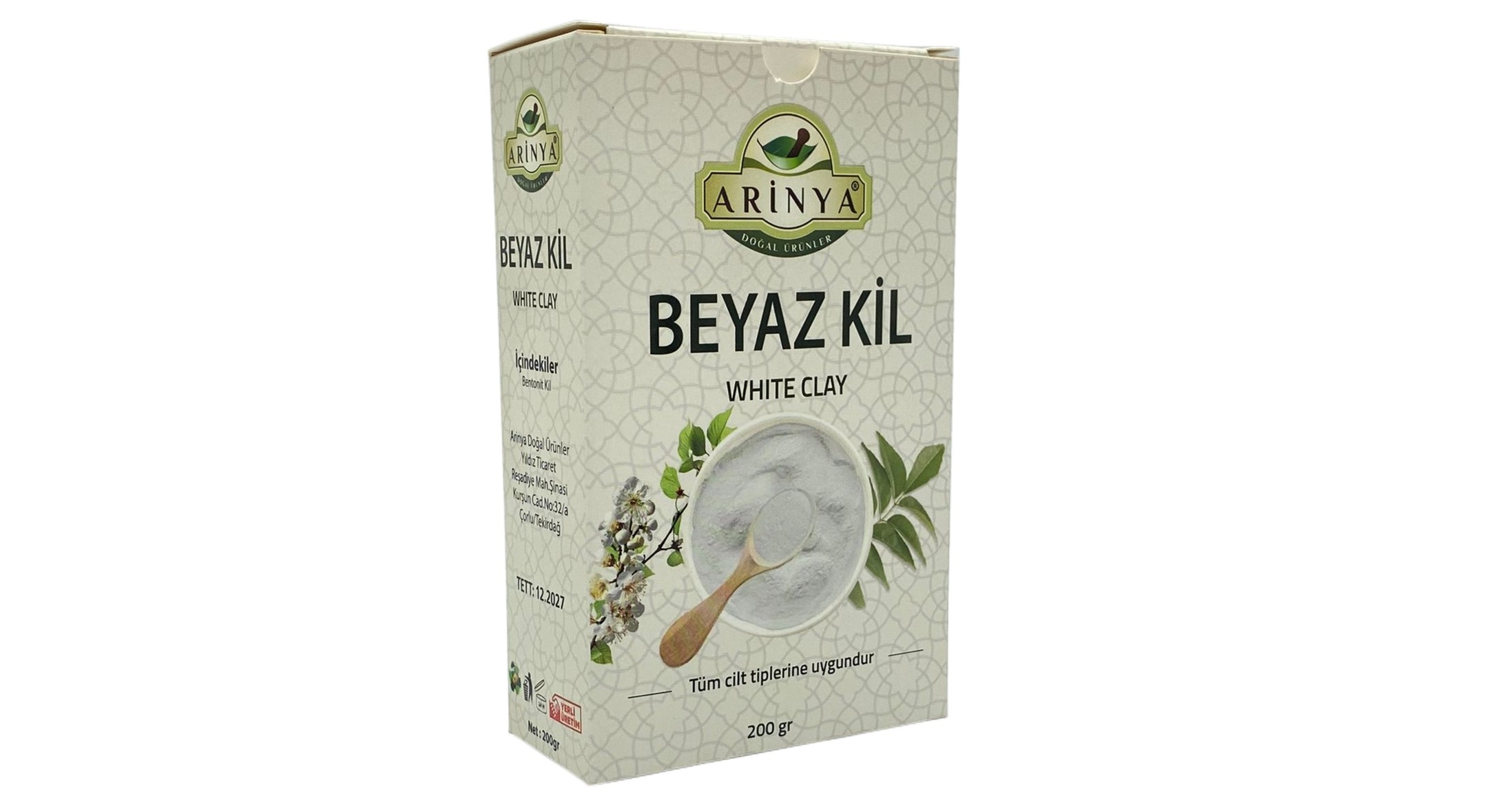 Beyaz Kil 200 gr