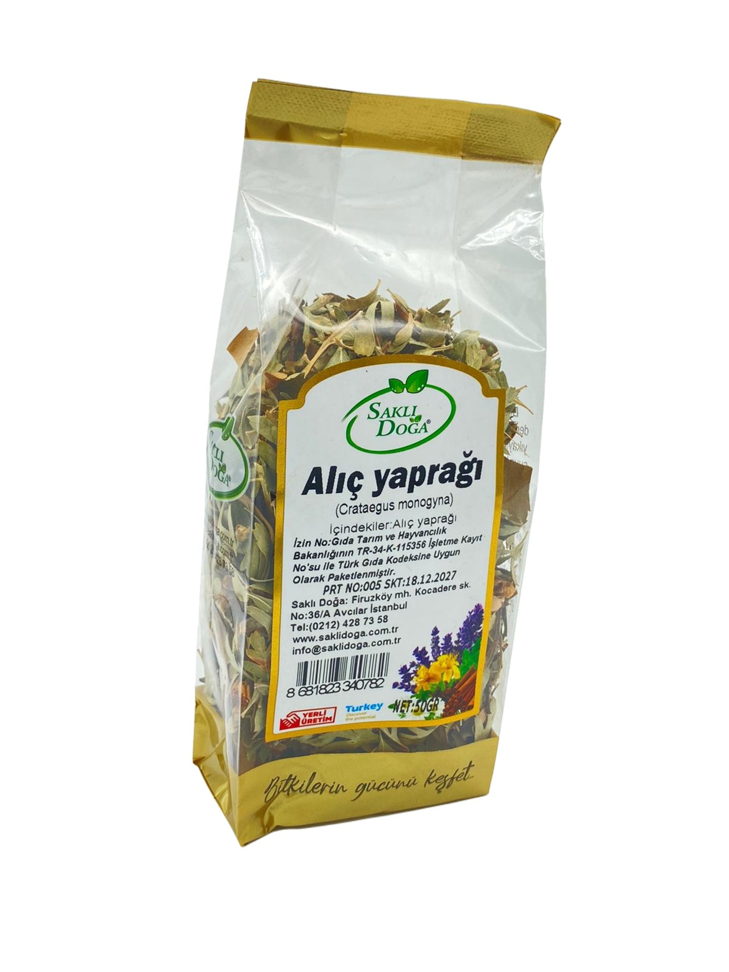 ALIÇ YAPRAĞI 50 GR PAKET