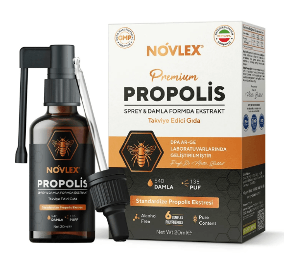 Propolis Sprey ve Damla 20ml Novlex