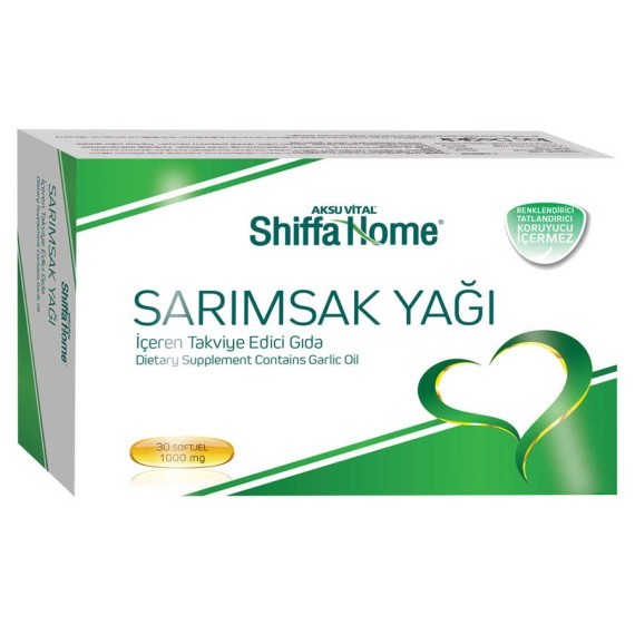 Sarımsak 30 Softjel 1000 mg