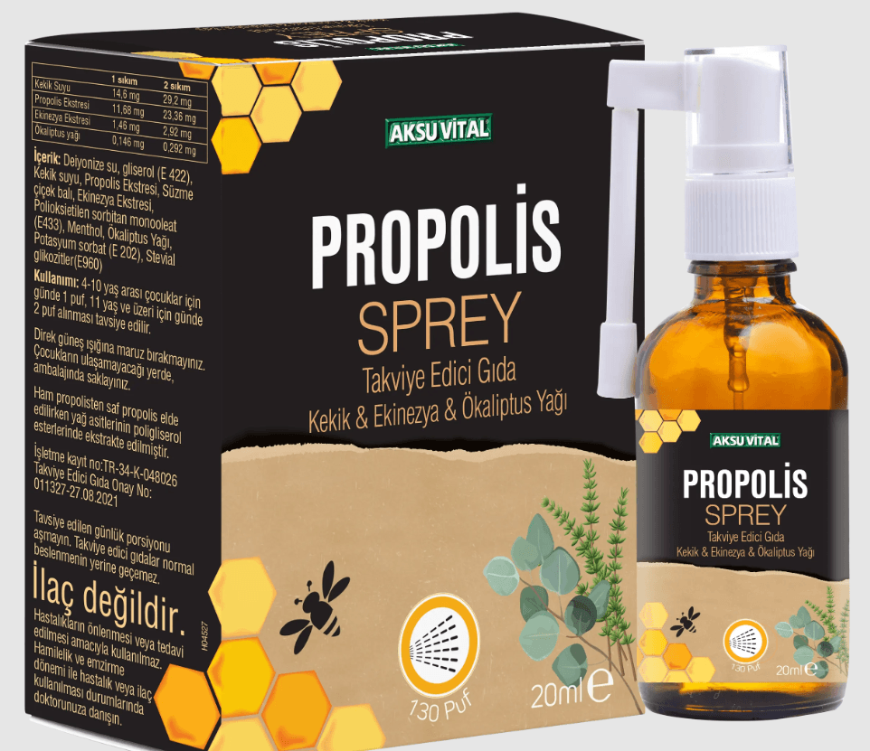 Propolisli Boğaz Spreyi 20 ml