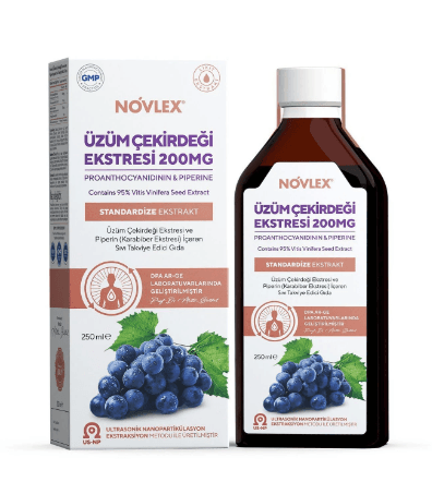 Üzüm Çekirdeği Ekstresi 250 ml Novlex