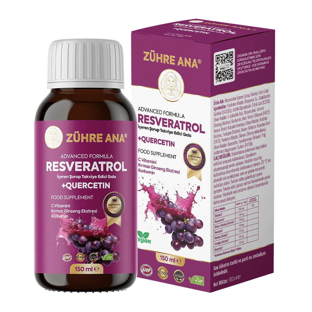  ZÜHRE ANA RESVERATROL ŞURUBU 150ml