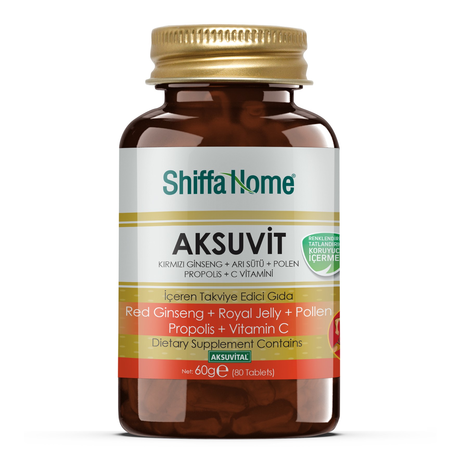 Aksuvit 80li Tablet 750 mg