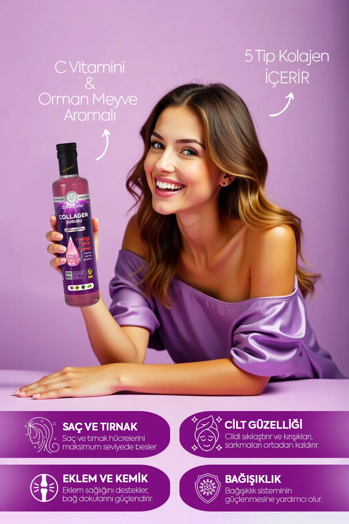 ZÜHRE ANA KOLAJEN ŞURUBU 250 ML