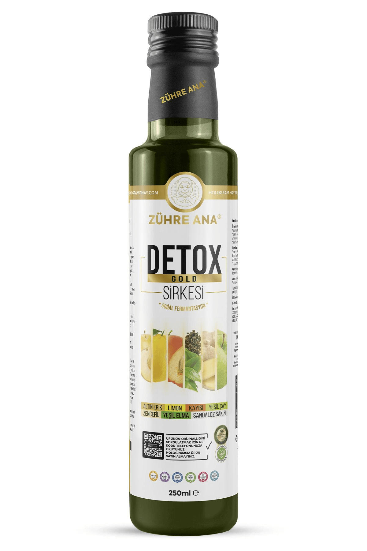  ZÜHRE ANA DETOX GOLD SİRKE 250ml