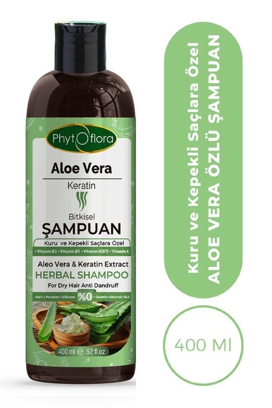 Aloevera Keratin Şampuan 400ml