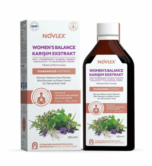 Womans Balance ve Bitki Ekstresi 250 ml Novlex