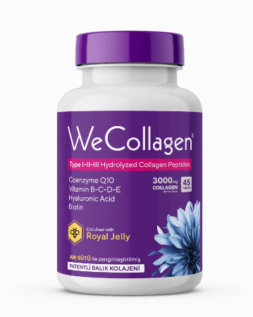 Wecollagen Tip 1-2-3 Kolajen 45 Tablet Kadın