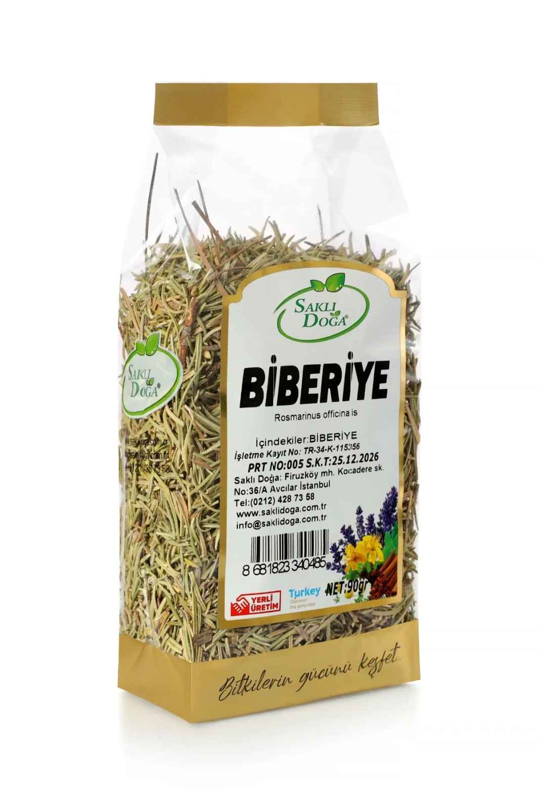 BİBERİYE 90 GR PAKET 