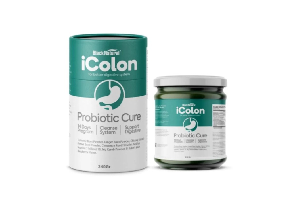 Black Natural Icolon Probiyotik Macun 240 gr