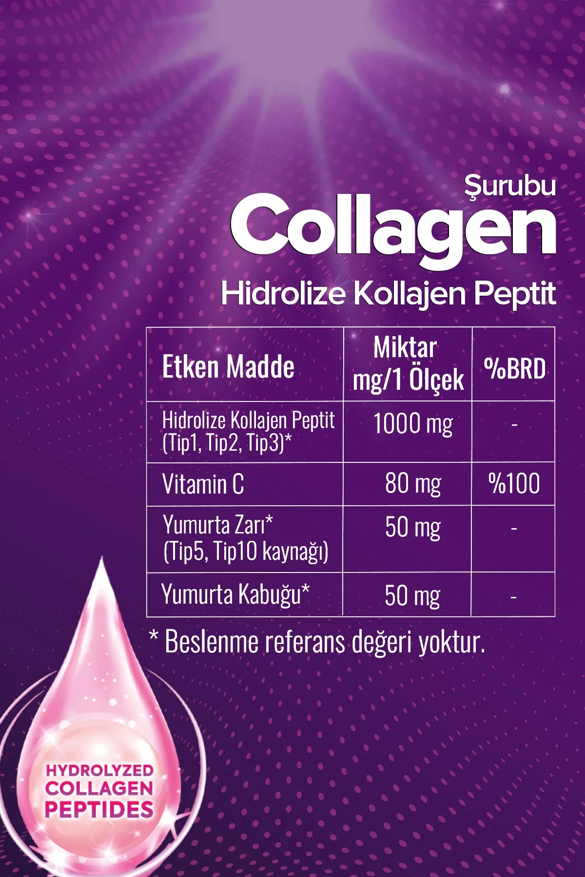 ZÜHRE ANA KOLAJEN ŞURUBU 250 ML
