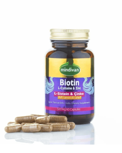 Biotin L-Sistein Çinko 60lı Kapsül