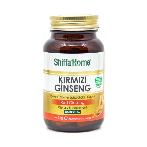 Kırmızı Ginseng 60 Kapsül 850 mg