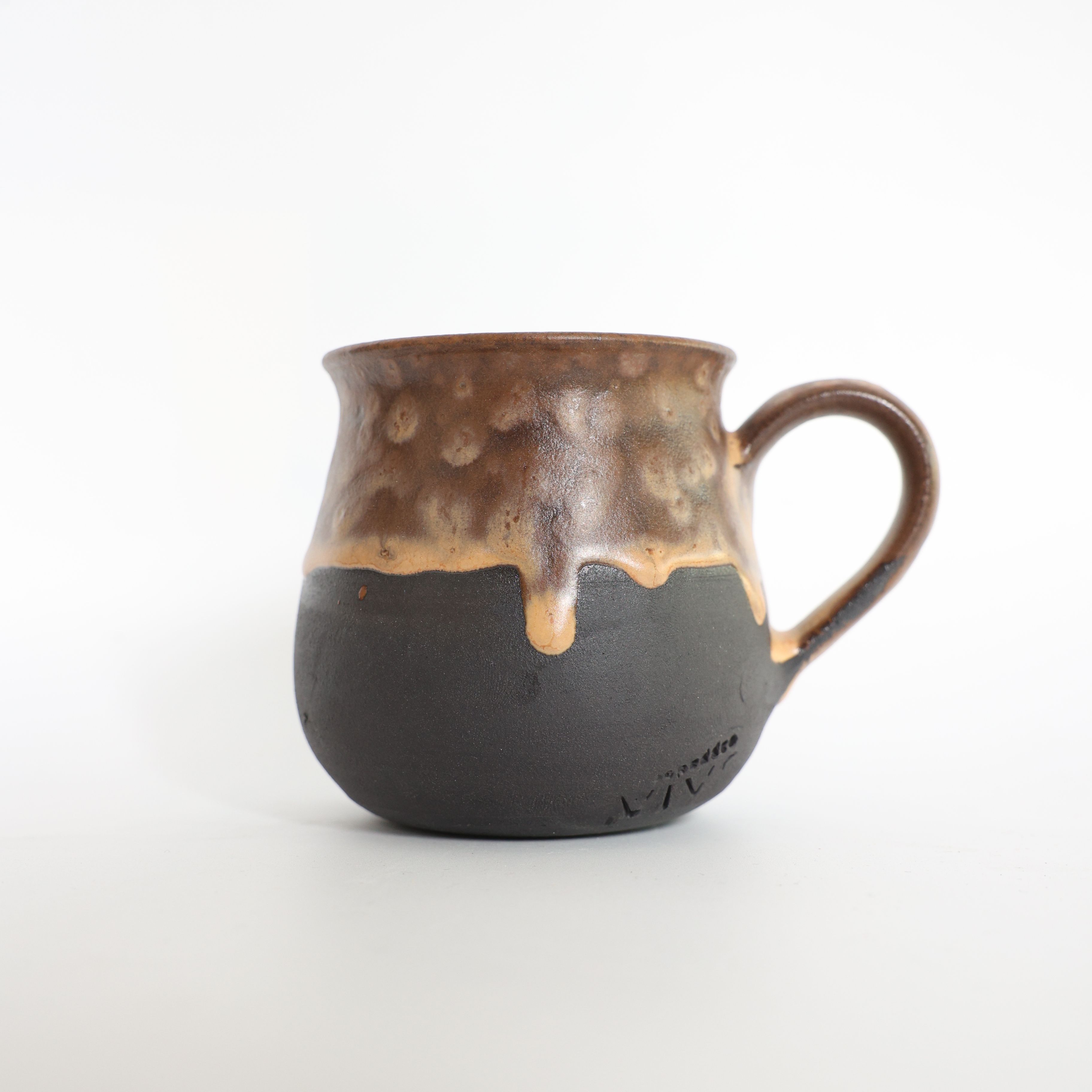Stoneware Ağzı Açık Kupa