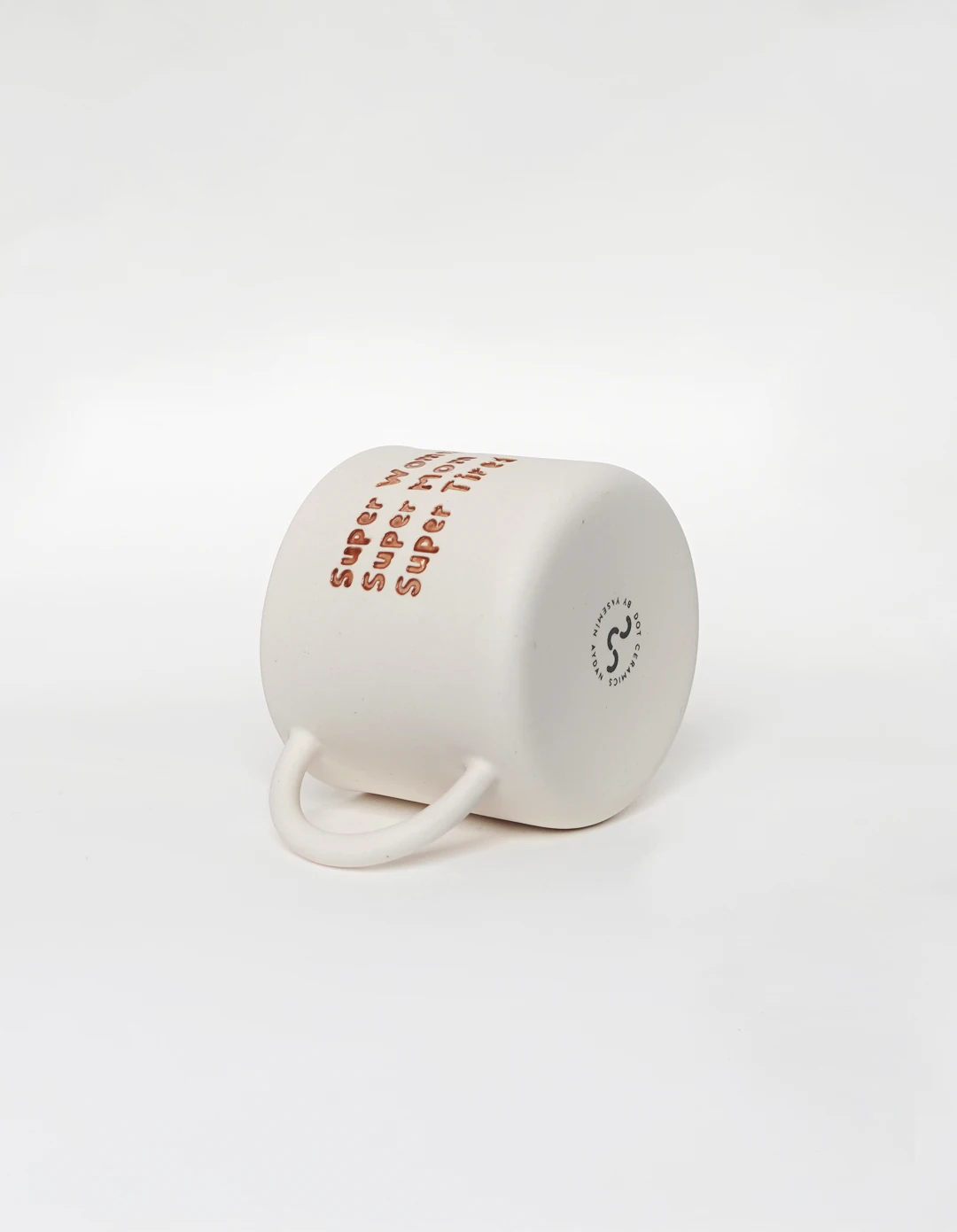 El Yapımı Stoneware Küçük Kupa