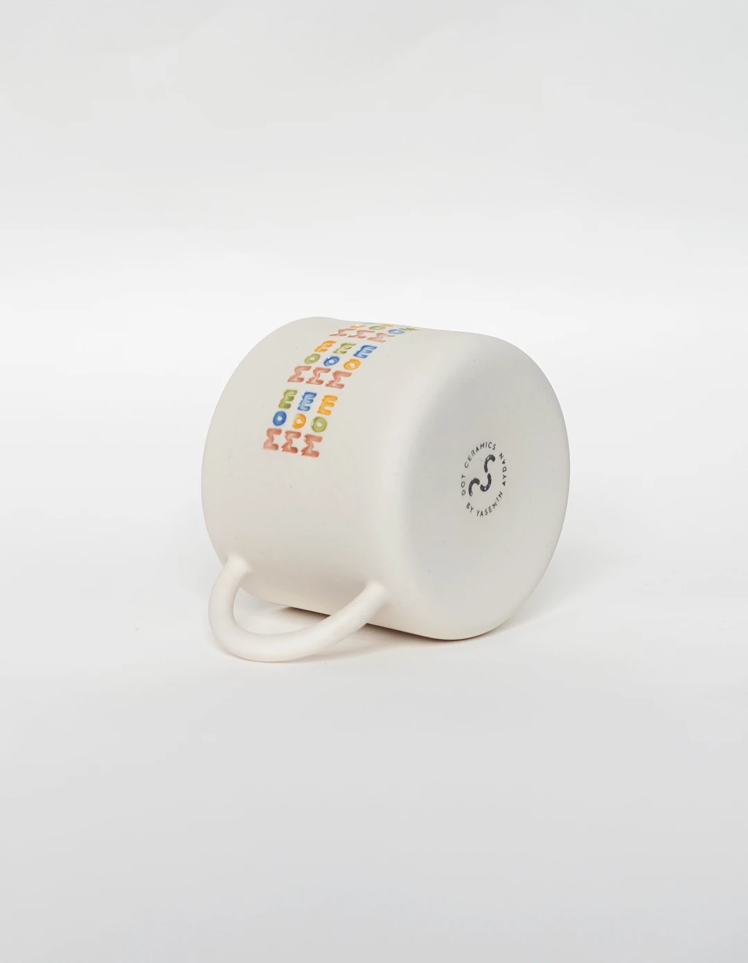 El Yapımı Stoneware Küçük Kupa