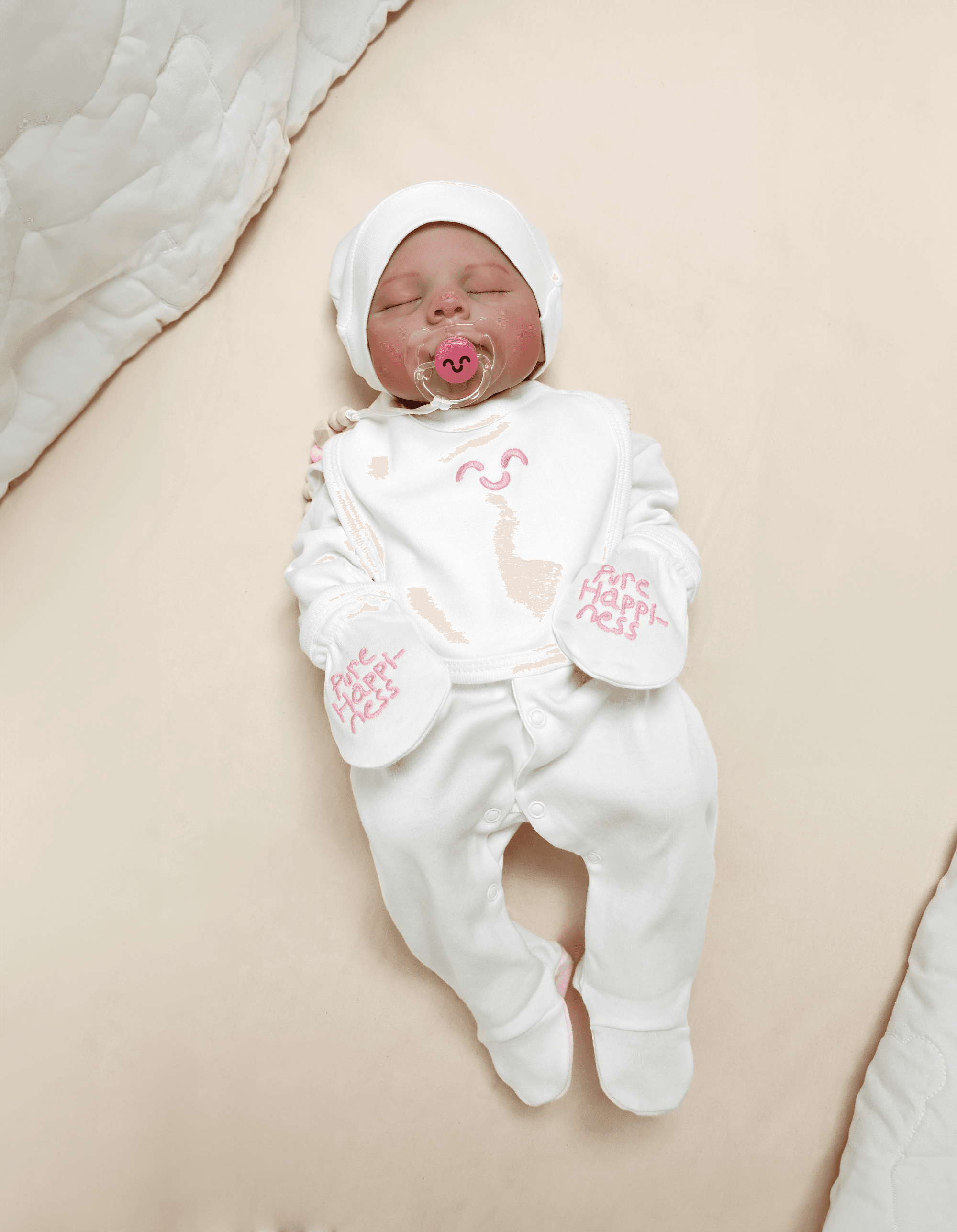 Agula Newborn Baby Collar Blue Detailed 10-Piece Hospital Discharge Set