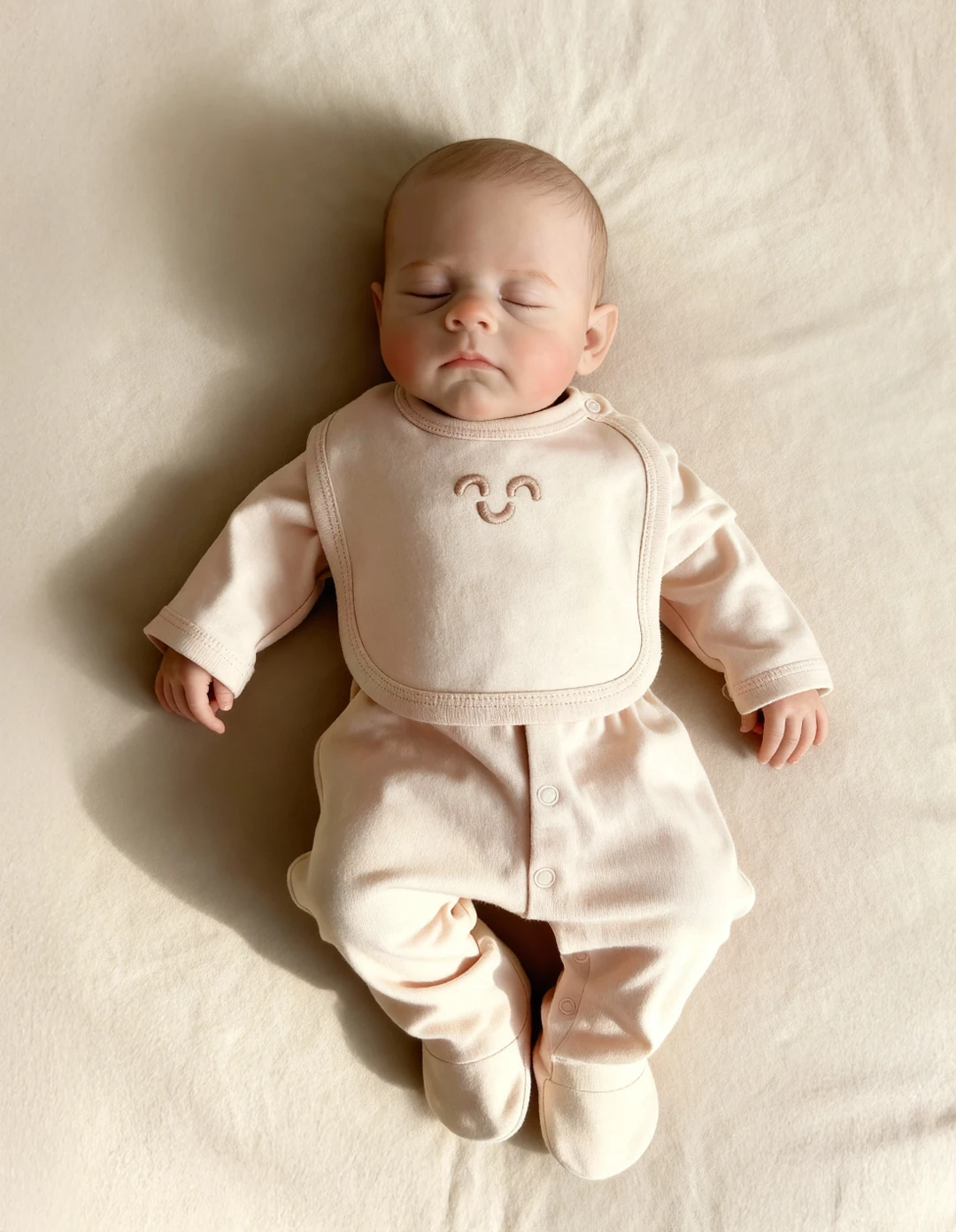 Yeni Doğan Koyu Bej 2'li Takım