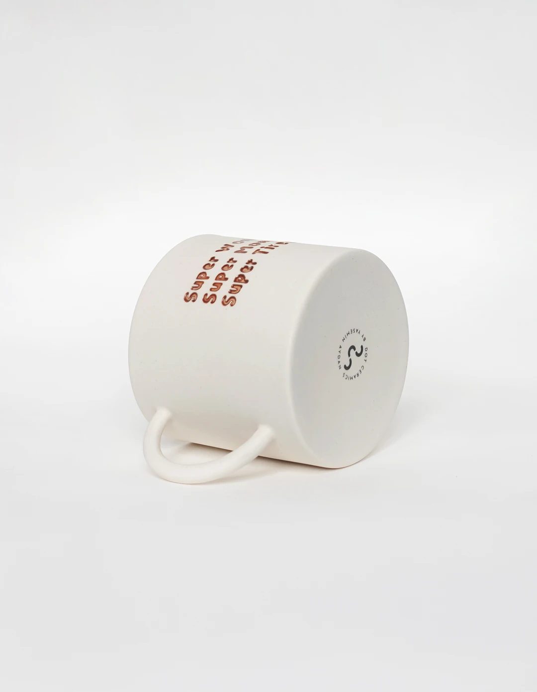 El Yapımı  Stoneware Büyük  Kupa