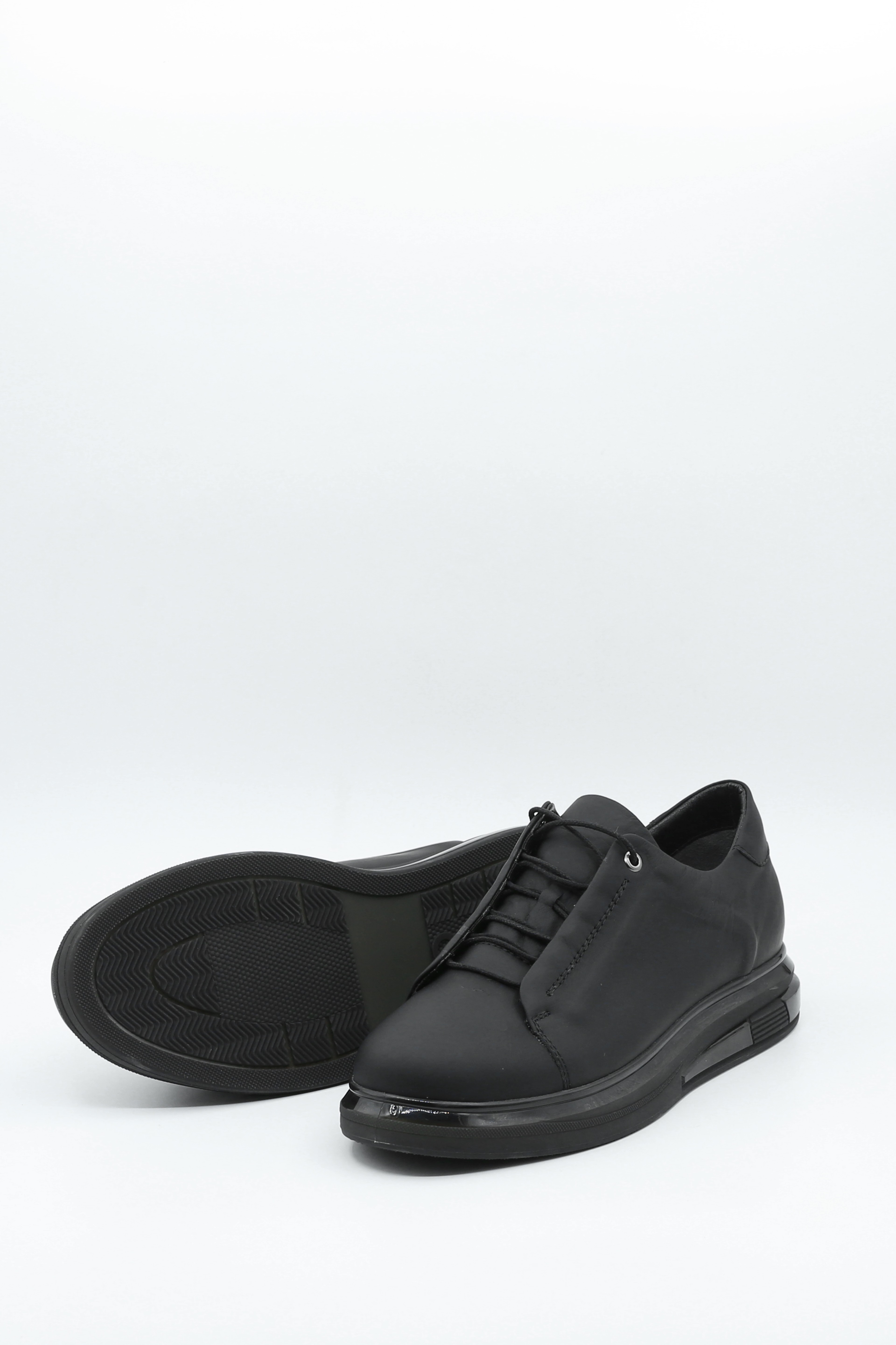 TANNERY+ Siyah Matrix Tasarım Premium Casual Ayakkabı