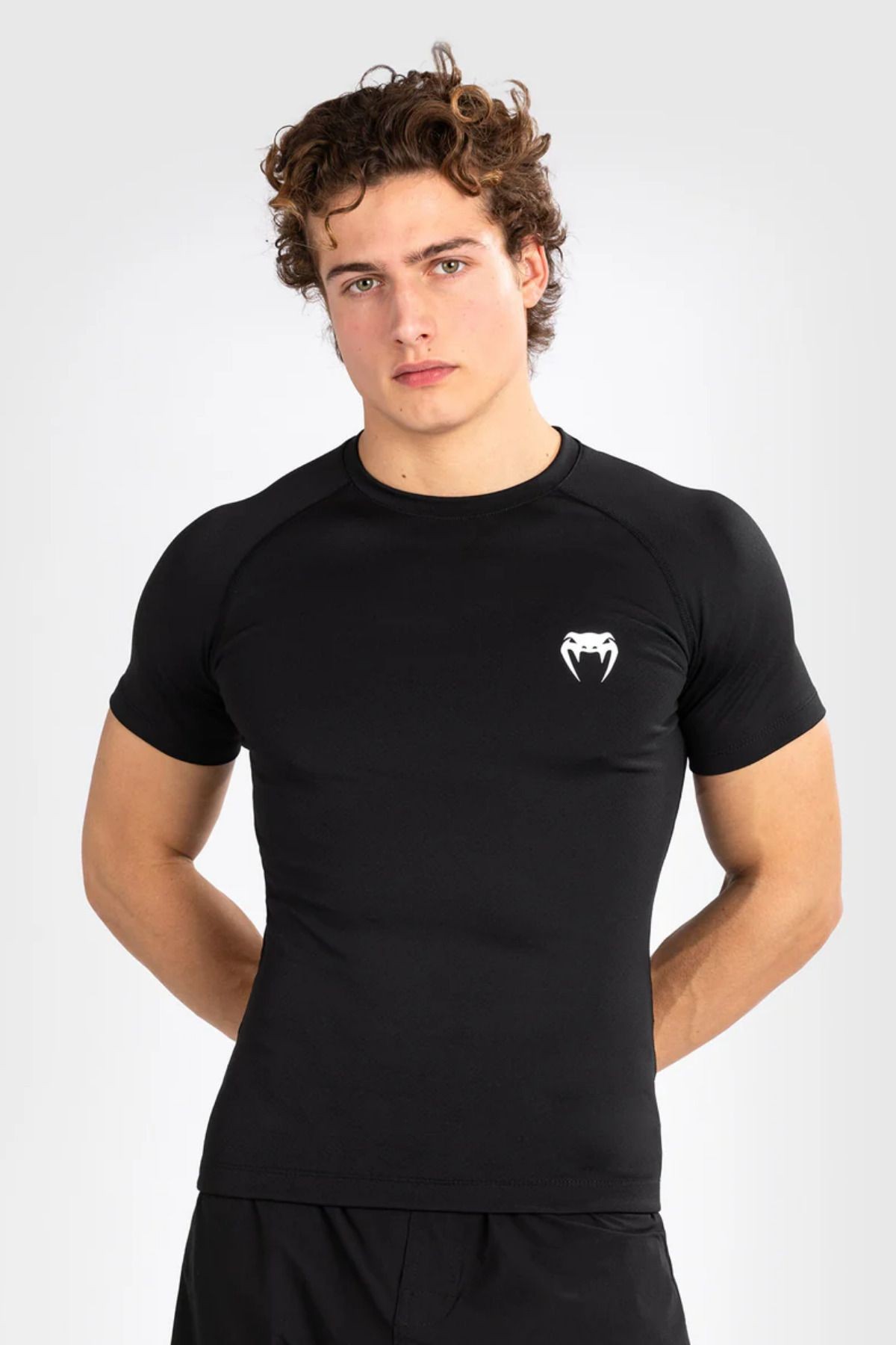 Venum Edge Siyah Compression UFC T-Shirt