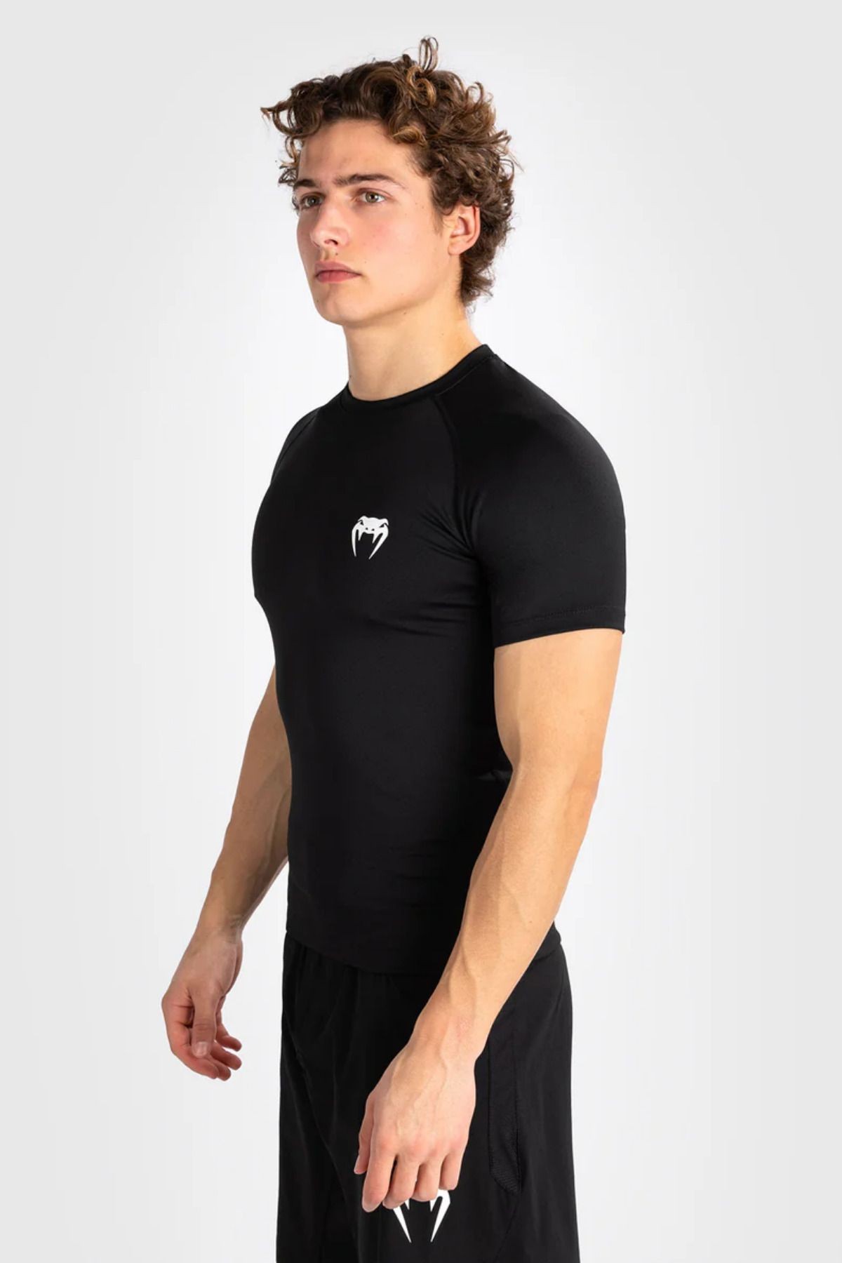 Venum Edge Siyah Compression UFC T-Shirt